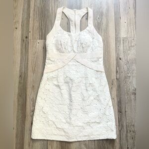 PHEOBE COUTURE Off White Lace Dress Set Size 10